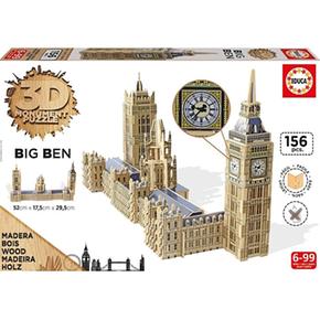 Educa Borrás – Parlamento Y Big Ben – 3d Monument Puzzle