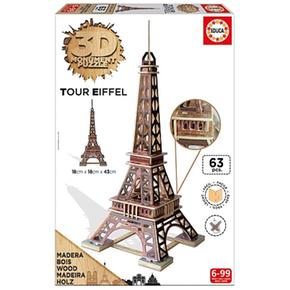 Educa Borrás – Torre Eiffel – 3d Monument Puzzle