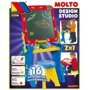 En 2 pizarra Taburete Pupitre Molto Con 1 wk0POn8