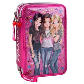 Top Model – Estuche Escritura Triple Lleno Topmodel Friends (varios Colores)