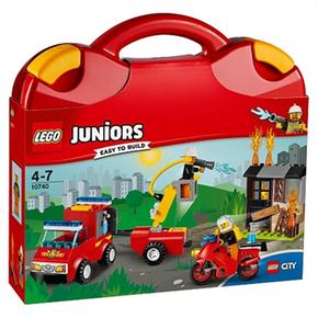 Lego Junior – Maletín De Patrulla De Bomberos – 10740