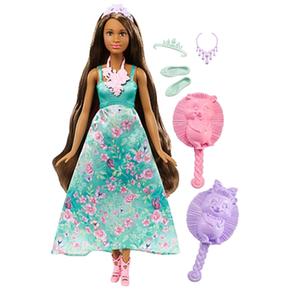 Barbie – Muñeca Mil Peinados Mágicos Vestido Turquesa