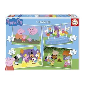 - Peppa Pig – Puzzles 4 En 1 Educa Borras