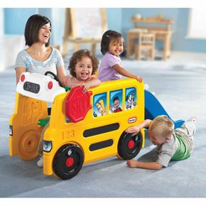 Little Tikes Autobus Actividades Con Tobogan