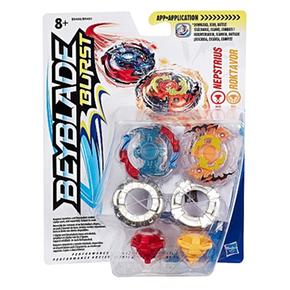 Beyblade – Bey Nepstrius Y Roktavor – Pack De Batalla Para 2