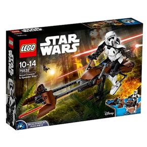 Lego Star Wars – Scout Trooper Y Speeder Bike – 75532