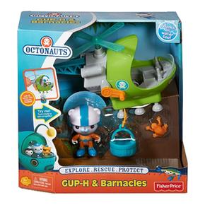 Fisher Price – Octonautas – Nave-h Y Barnacles – Vehículo Y Figura