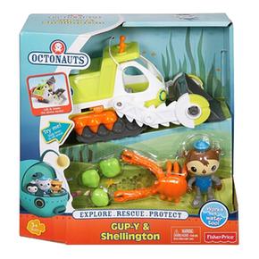 Fisher Price – Octonautas – Nave-y Y Shellington – Vehículo Y Figura