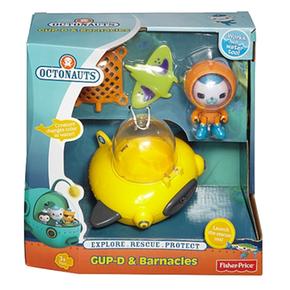Fisher Price – Octonautas – Nave-d Y Capitán Polar – Vehículo Y Figura