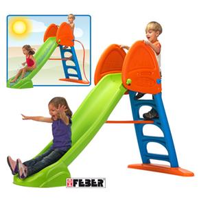 Tobogan Plegable Con Agua Slide 10 Feber