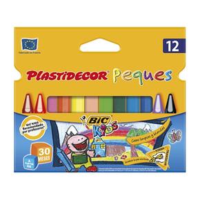 Bic – Plastidecor 12 Triangular Kids