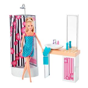 Barbie – Baño Con Muñeca