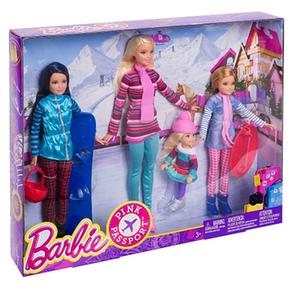 Hermanas Barbie Sus La Vacaciones Nieve Y En SVzpUM