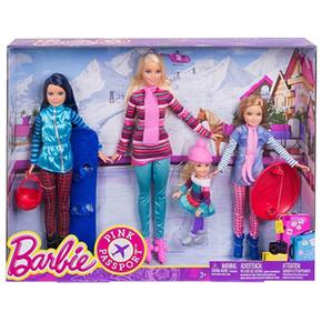 Hermanas Barbie Sus La Vacaciones Nieve Y En SVzpUM