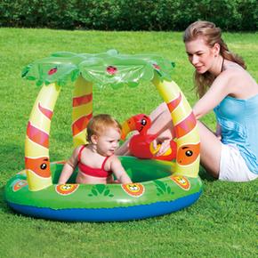 Piscina Jungla Palmera Inflable  Protección Uv Bestway