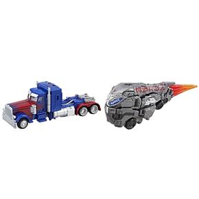 Transformers – Optimus Prime Y Cybertron Figuras Deluxe