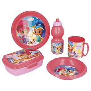 Shimmer Y Shine – Set Caja De Juguetes Y Vajilla