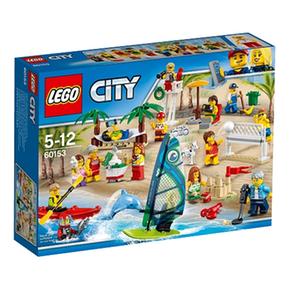 Lego City – Pack De Mini Figuras Diversión En La Playa – 60153