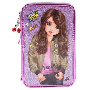 Top Model – Estuche Triple Rosa