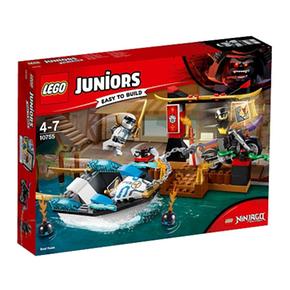 Lego Junior – Persecución En La Lancha Ninja De Zane – 10755