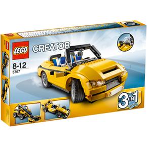 Lego Creator Descapotable Amarillo