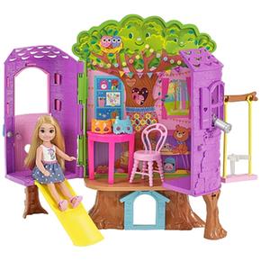 Del De Chelsea Árbol Casita Barbie Ybv6y7gf