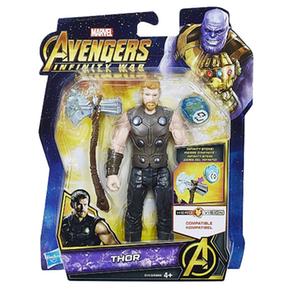 Los Vengadores – Thor – Figura Deluxe 15 Cm Con Gema