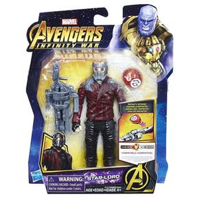 Los Vengadores – Star Lord – Figura Deluxe 15 Cm Con Gema