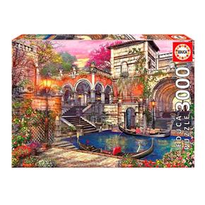 Educa Borrás – Romance En Venecia – Puzzle 3000 Piezas