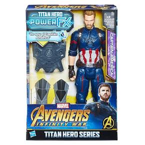 Los Vengadores – Capitán América – Figura Y Mochila Power Fx