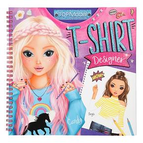 Top Model – T-shirt Designer Cuaderno Para Colorear