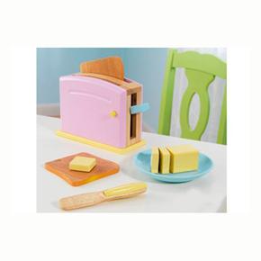 Juego De Tostadora En Colores Pastel Kidkraft