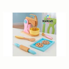 Juego De Utensilios Para Hornear En Colores Pasteles Kidkraft