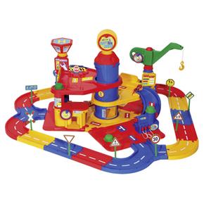 Quality Toys Torre De Aparcamientos Con 3 Pisos Y 5 Vehiculos Wader