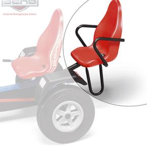 Berg Toys Asiento De Pasajero Rojo Deluxe Para Kart Berg Extra Af
