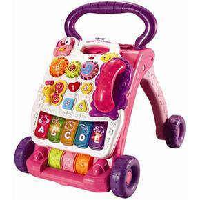 Vtech Trotteur Parlant 2 En 1 Rose Idioma Francés