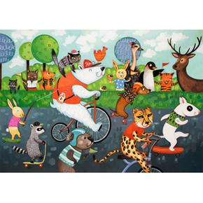 Puzzle Carrera Animales 54 Piezas