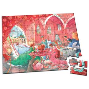 Maleta Puzzle 100 Piezas Las Princesas Janod