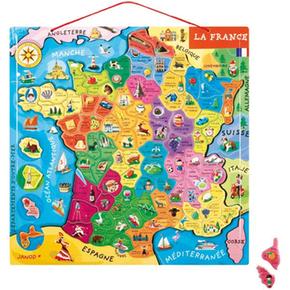 Puzzle Magnetico De Francia Janod