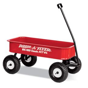 Radio Flyer Vagoneta Big Red Classic Atw 1800 Gran Clasica Roja