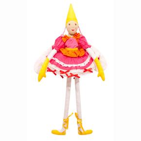Loiseau Bateau Elfa Bailarina Nudo Rosa Naranja