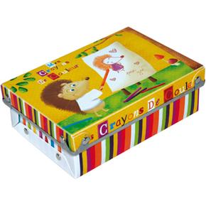 Caja Infantil Mes Crayons De Couleur Incidence