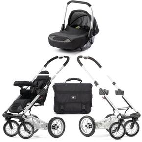 Conjunto De Sillita De Paseo Duo 4 Rider Negro Mutsy