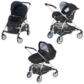 Bebe Confort Conjunto 3 En 1 Streety Total Black Negro