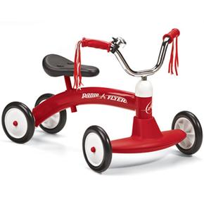 Radio Flyer Scoot About Bicicleta 4 Ruedas Roja