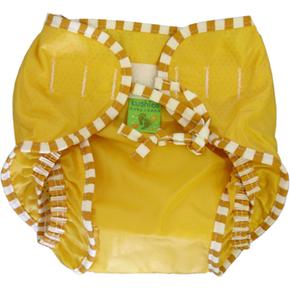 Kushies Bañador Pañal Amarillo 3-6 Kg