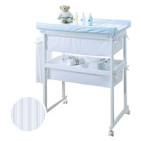 Bañera B-1158 Plus Blanco Rayas Color Azul Micuna