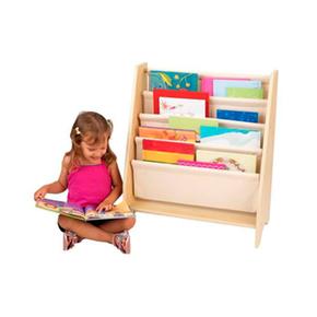 Biblioteca De Bolsillos Color Natural Kidkraft