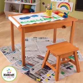 Mesa Para Manualidades Y Banqueta Kidkraft