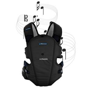 Mochila Portabebé X-music Antracite Black Bebemon